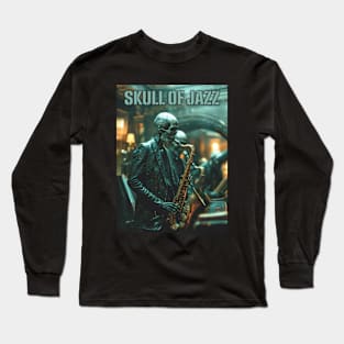 Skull of Jazz Long Sleeve T-Shirt